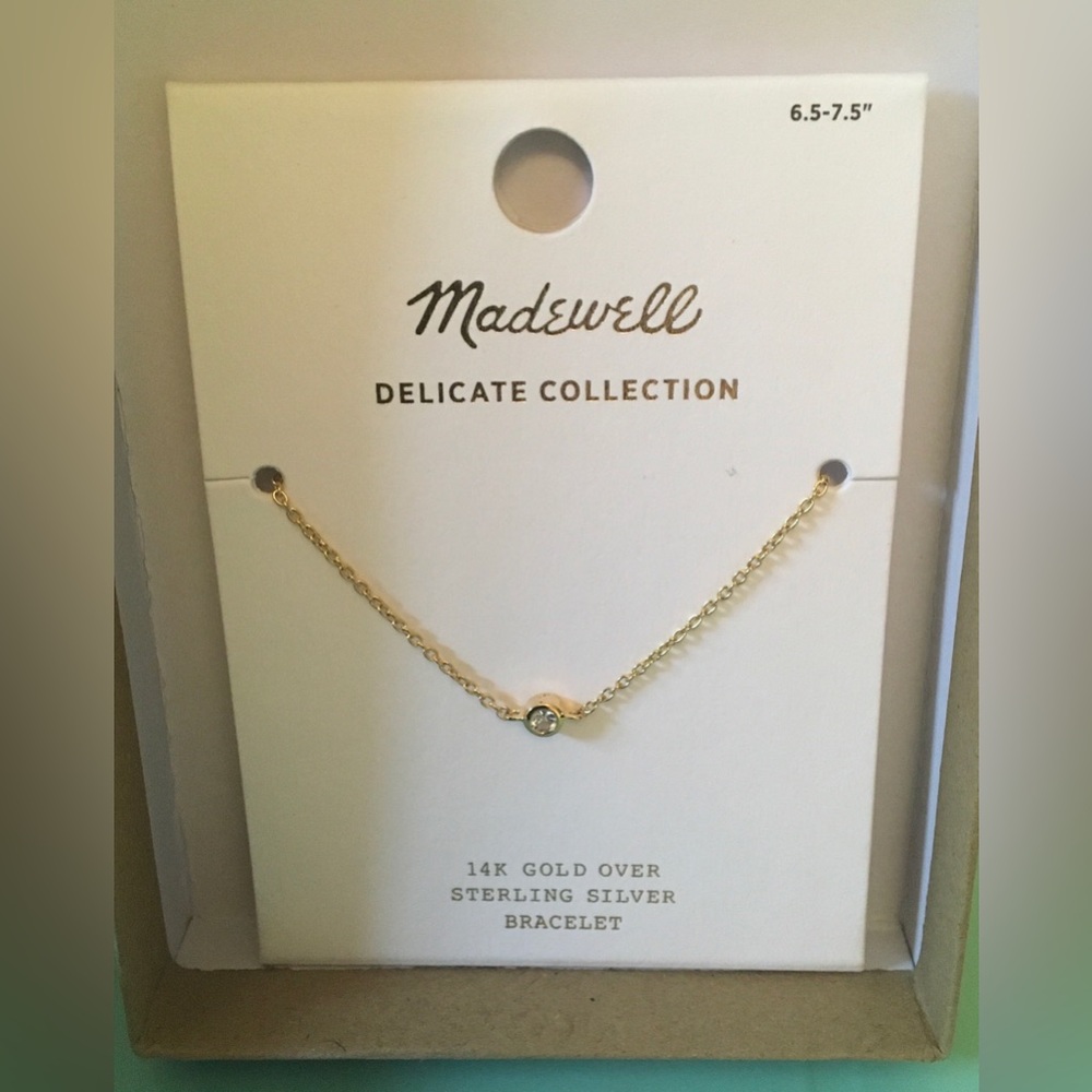 NEVER USED Madewell Gold Bracelet